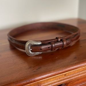 Resistol Leather Belt